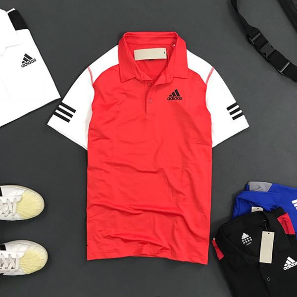 Áo Thun Nam Thể Thao Raglan Cổ Bẻ Adidas