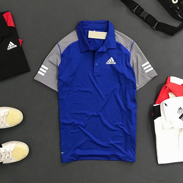 Áo Thun Nam Thể Thao Raglan Cổ Bẻ Adidas