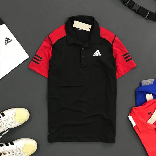 Áo Thun Nam Thể Thao Raglan Cổ Bẻ Adidas