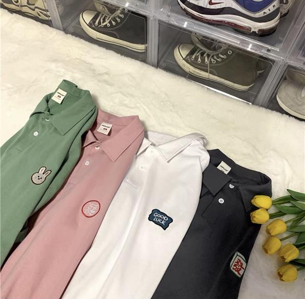 Áo Polo Tay Lỡ Unisex