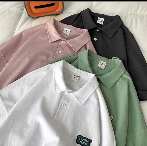 Áo Polo Tay Lỡ Unisex