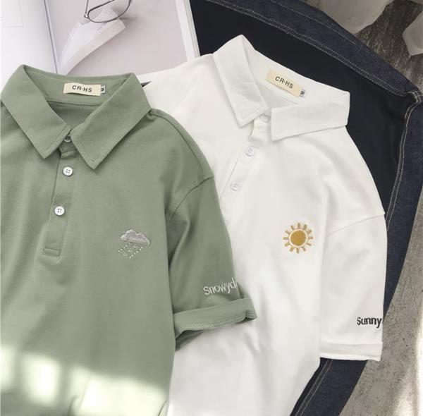 Áo Polo Tay Lỡ Unisex