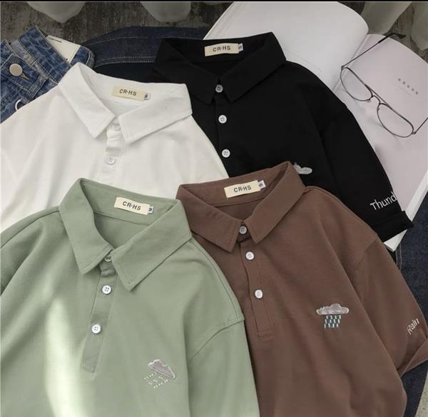 Áo Polo Tay Lỡ Unisex