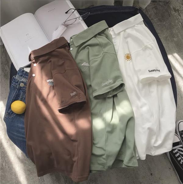 Áo Polo Tay Lỡ Unisex