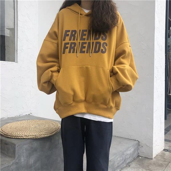 Áo Hoodie Chữ Friends