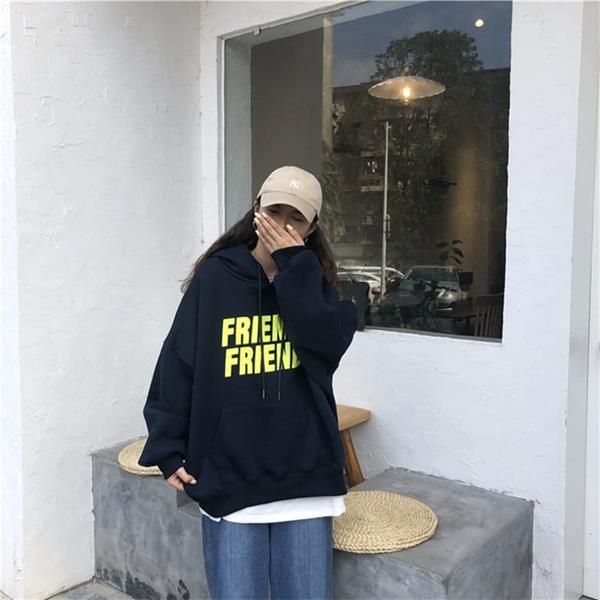 Áo Hoodie Chữ Friends