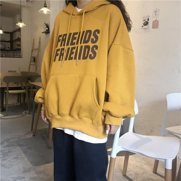 Áo Hoodie Chữ Friends