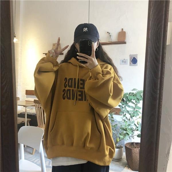 Áo Hoodie Chữ Friends