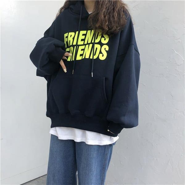 Áo Hoodie Chữ Friends