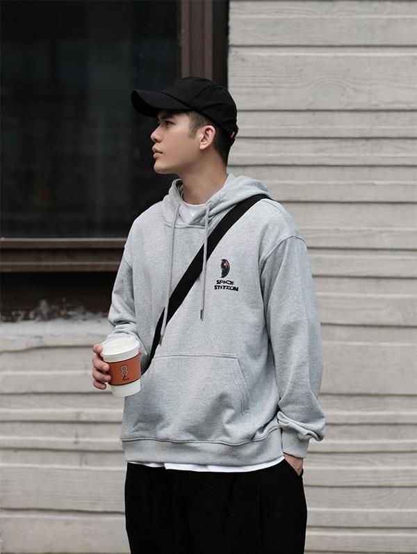 Áo Hoodie Chữ Space