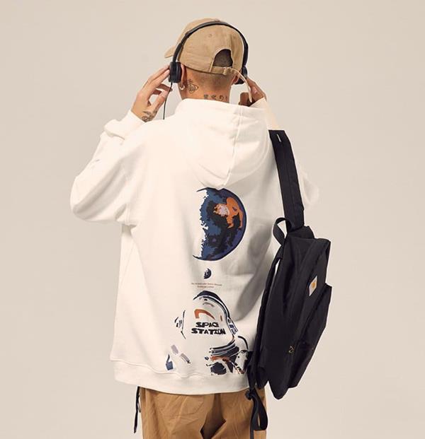 Áo Hoodie Chữ Space