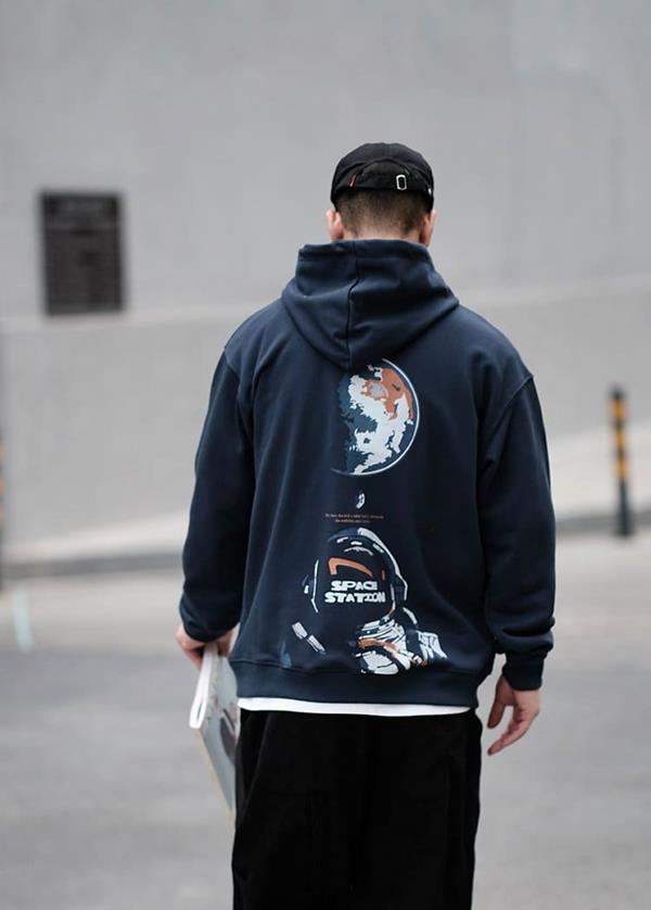 Áo Hoodie Chữ Space