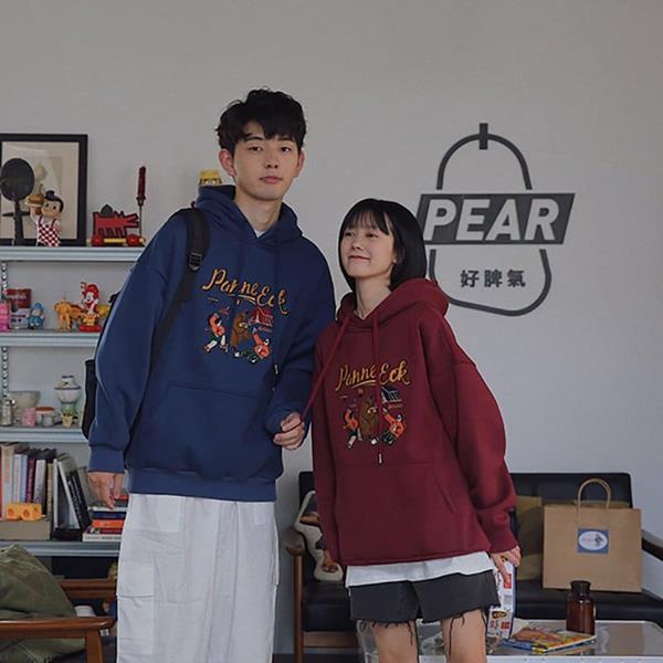 Áo Hoodie Chữ Panne Eck Nam Nữ