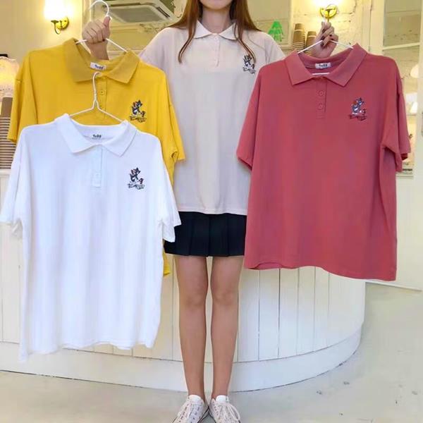 Áo Polo Tay Lỡ Unisex